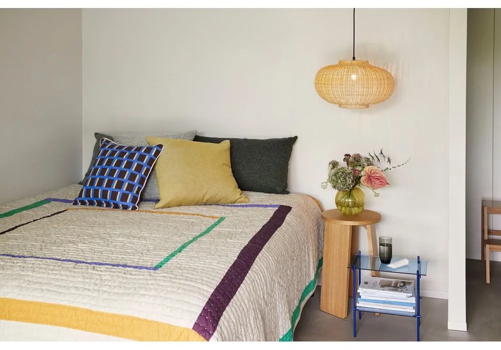 Tárolóasztal üveg asztallappal Niche – Hübsch