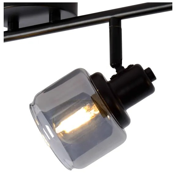 Lucide 77979/04/30 - Spotlámpa BJORN 4xE14/40W/230V fekete