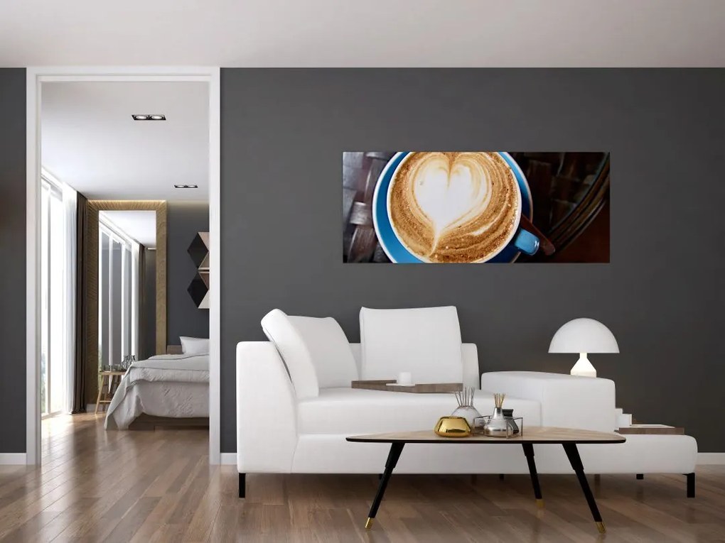 Kép - Latte Art (120x50 cm)