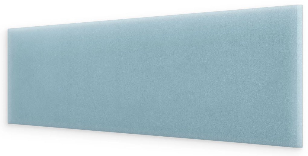 Bársony kárpitozott panel - Téglalap - 100x20 cm Szín: Púderrózsaszín