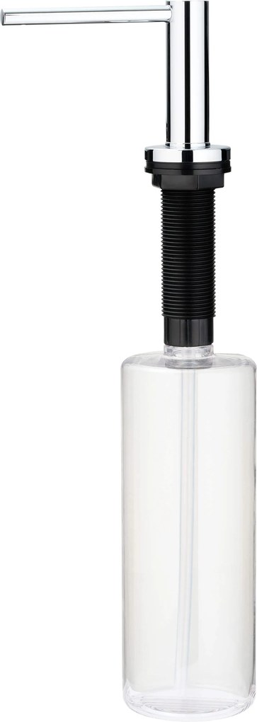 Deante Aster, mosogatószer adagoló konyhai mosogatóhoz hosszú kifolyóval 500ml, króm, ZZZ_00DD