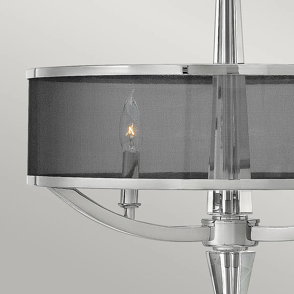 Quintiesse modern függeszték ascher fekete polírozott nikkel elsqn-ascher-3p