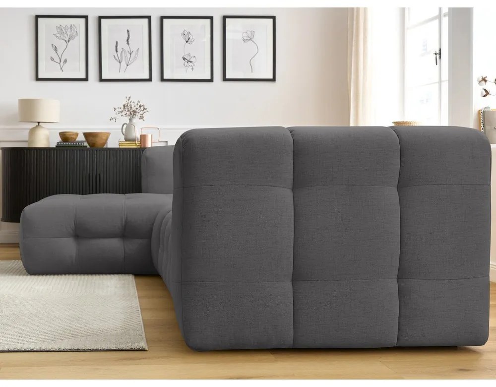 Szürke sarokkanapé Cloud – Bobochic Paris