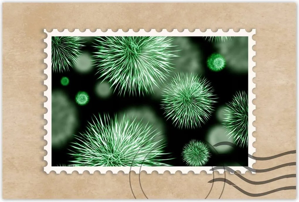 Poszterek 120x80 Vírus Makro Közelkép