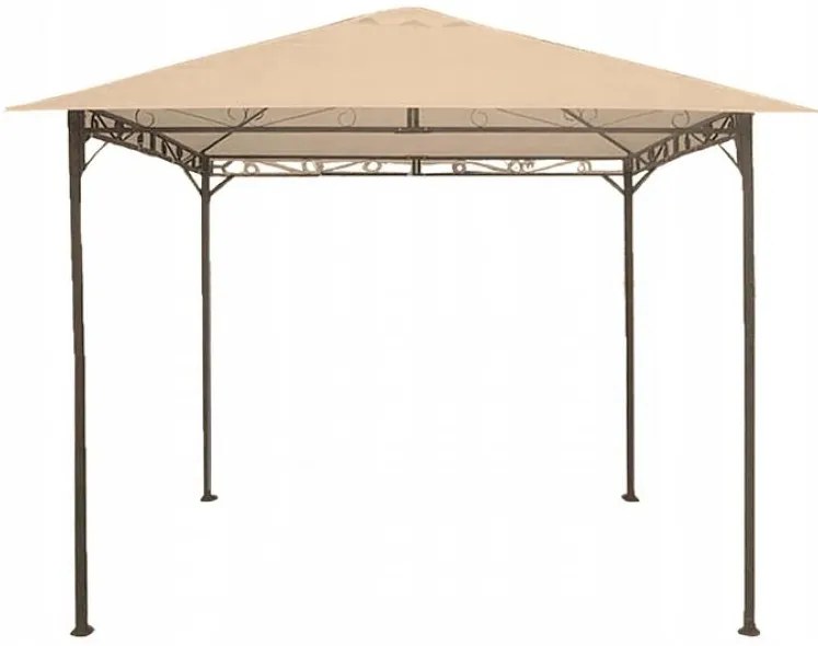 GARDENLINE Kerti pavilon bézs színben