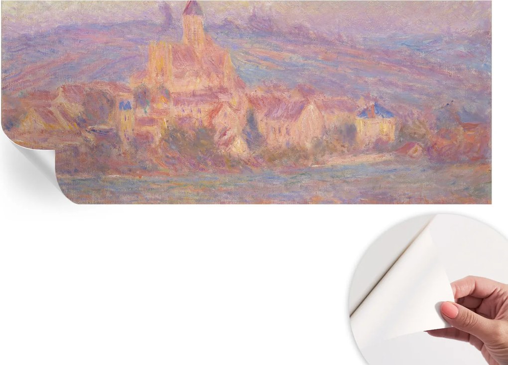 Dekoratív Öntapadós Tapéta Divatos Minták Bájos város 250x104 cm