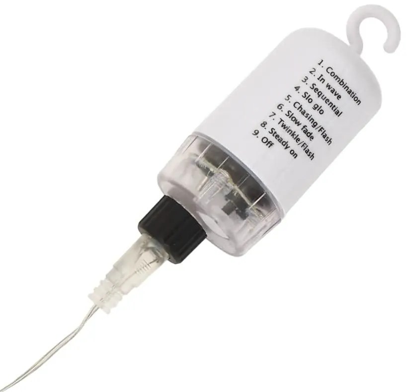 karácsonyi hideg fehér csillagfény 140 db LED 17 cm