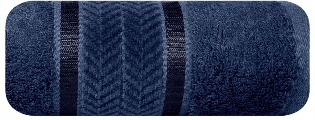 Fürdőlepedő Eurofirany 50x90cm bambusz sötétkék