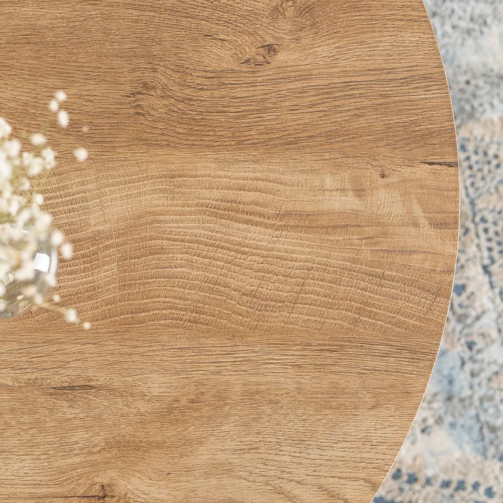 Dohányzóasztal tölgy színben. BELIEF