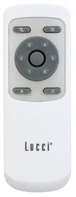 Lucci air 213171 - LED Mennyezeti ventilátor NEWPORT fa/fehér/bézs + távirányító