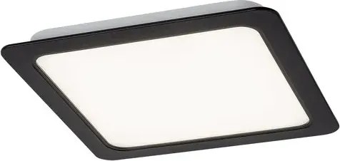Shaun ráépíthető és beépíthető lámpa 12w 1035lm ip20 fekete