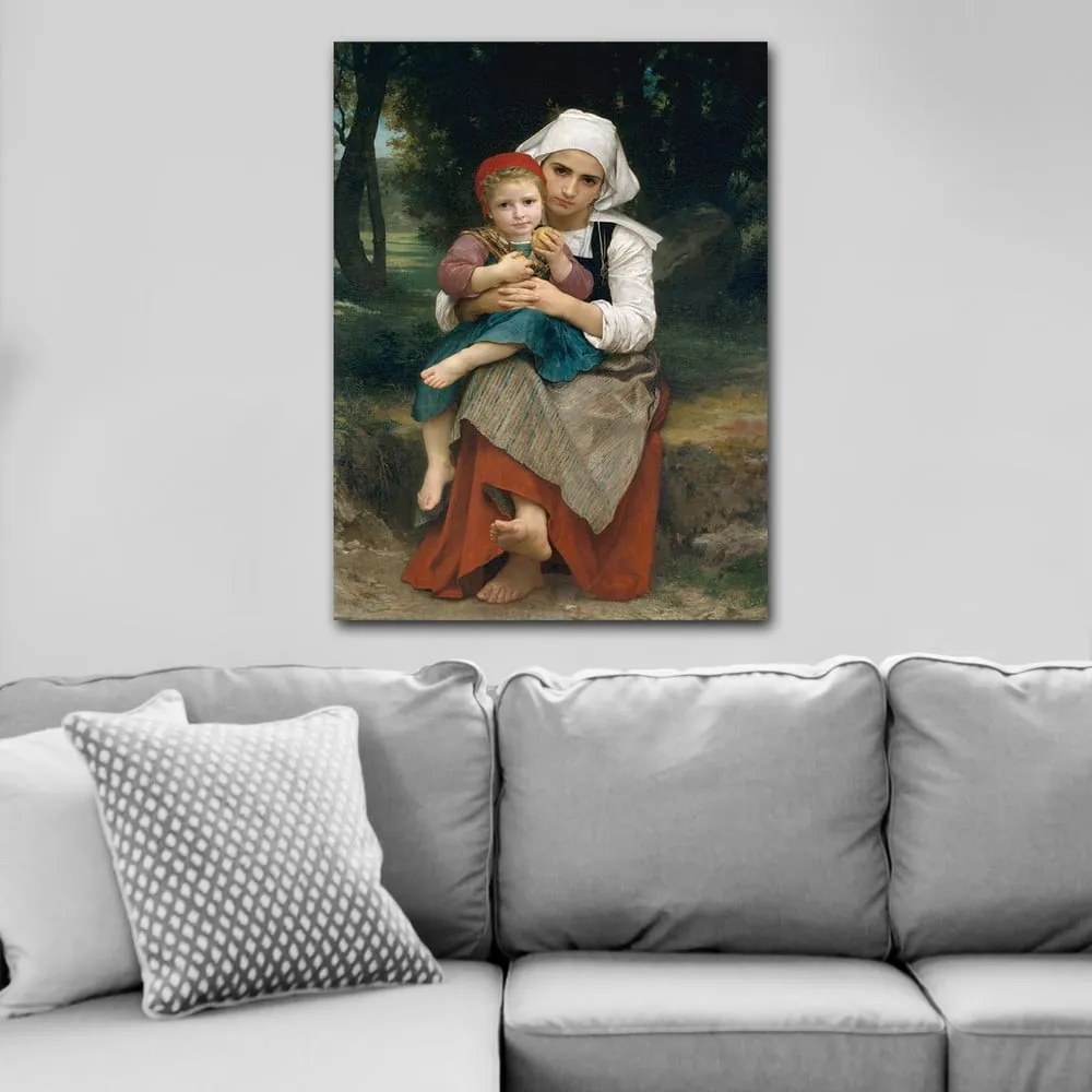 Reprodukciós kép 70x100 cm William Bouguereau – Wallity