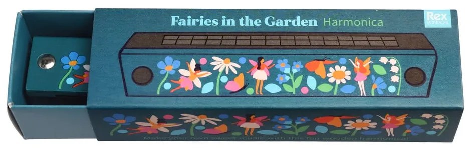 Játékhangszer Harmonica Fairies in the Garden – Rex London