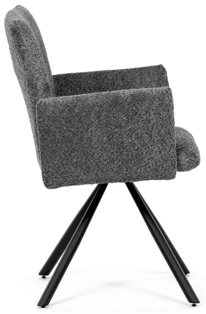 Étkezőszék szett visszahúzható mechanizmussalDCH-W1117 GREY2, 2 db