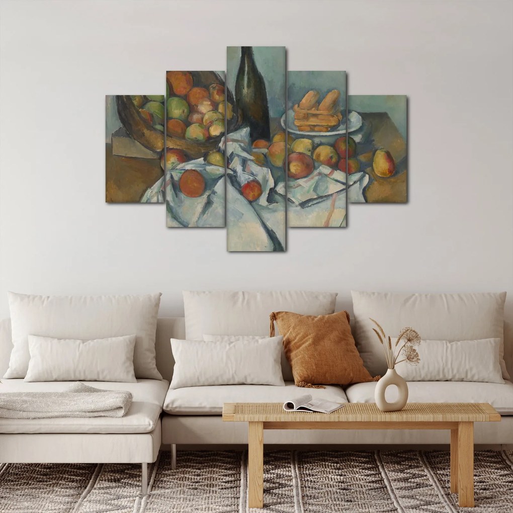 Kép - Paul Cezanne, The Basket of Apples, reprodukciók (150x105 cm)