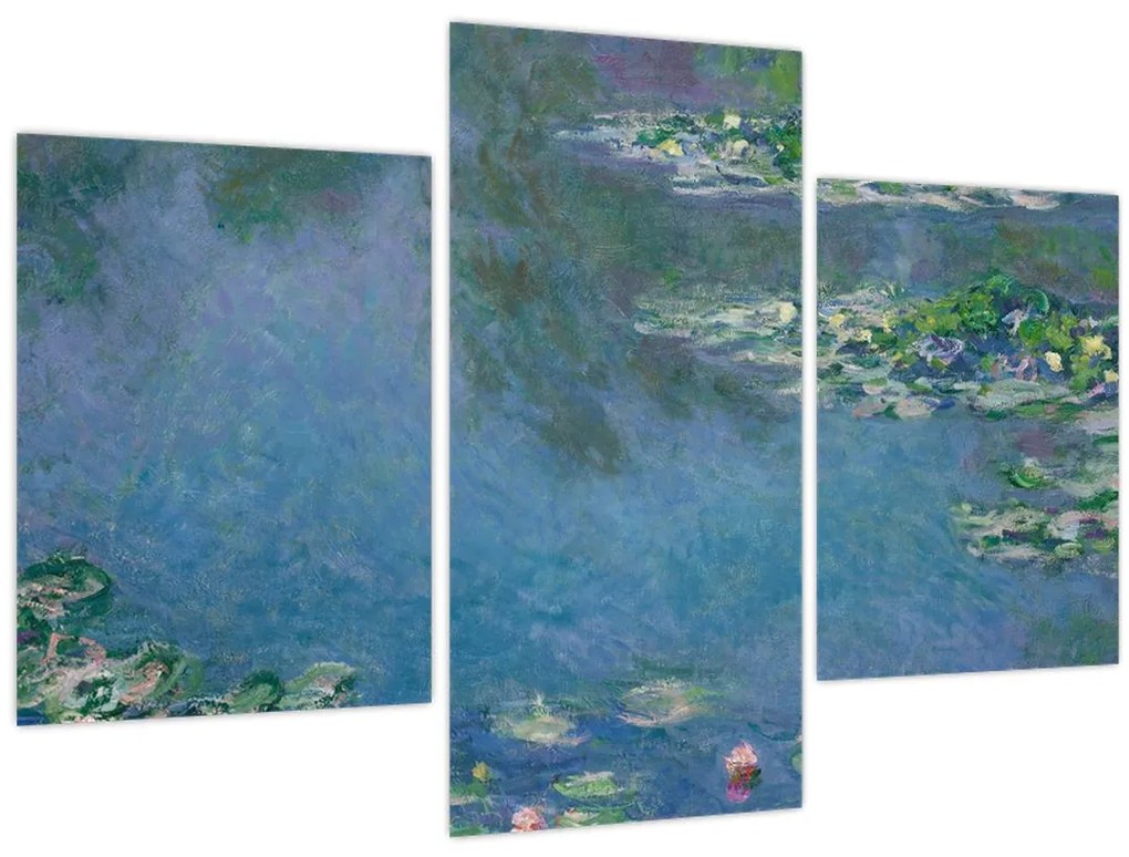 Kép - Claude Monet, Water Lilies, reprodukciók (90x60 cm)