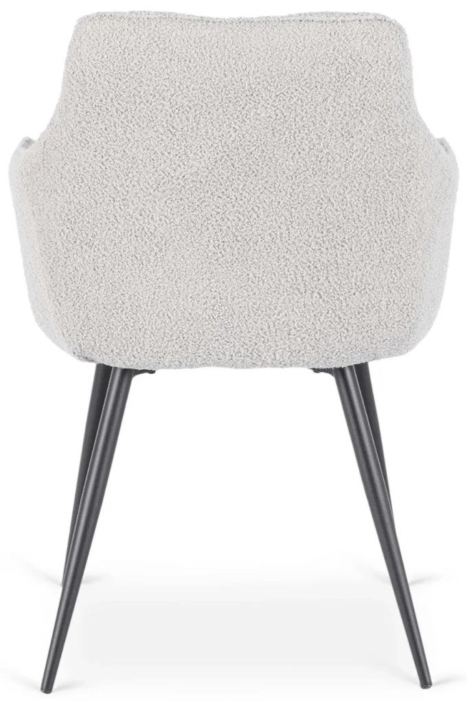 Szürke Bouclé Étkezőszék. NAWARA