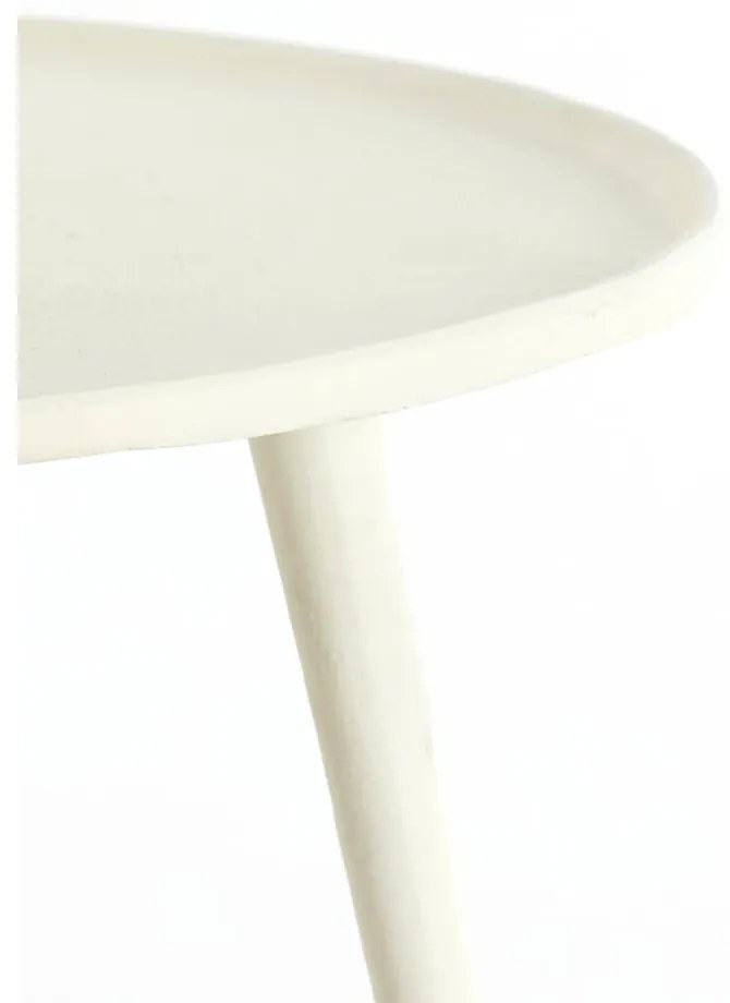 Fém kerek tárolóasztal ø 59 cm Babina – Light &amp; Living