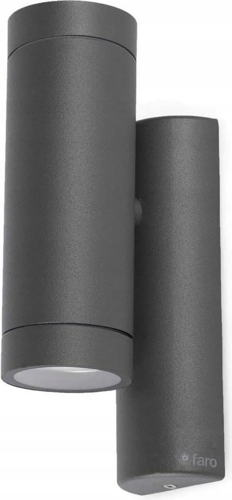 Faro Steps kültéri fali lámpa, sötétszürke, GU10, IP44