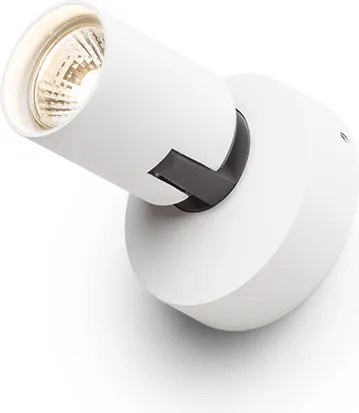 RENDL DUGME I fehér/antracitszürke 230V GU10 35W
