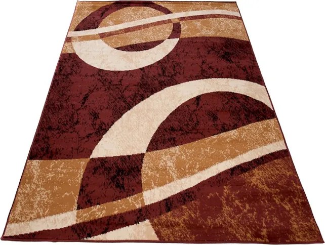 Szőnyeg 140x200 Színes Plüss Szőnyeg Bcf 59b