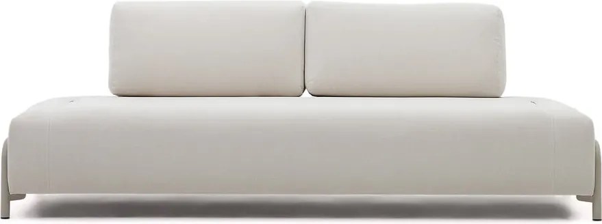 Bézs zsenília moduláris kanapé 232 cm Compo – Kave Home