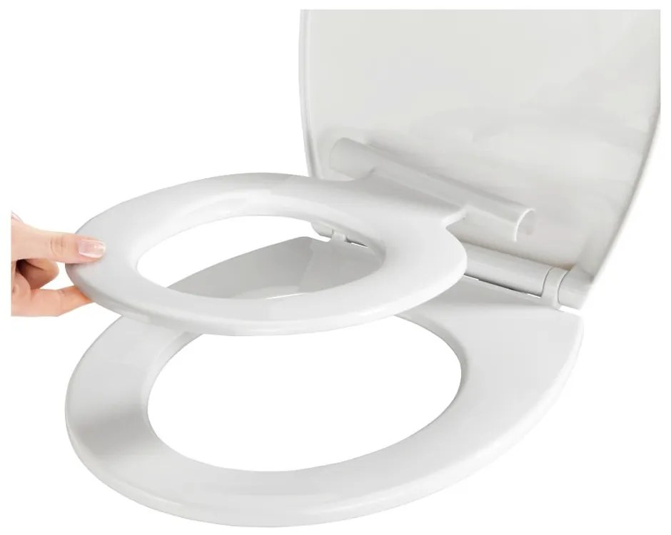 Syros 2 az 1-ben WC-ülőke, 44 x 37,5 cm - Wenko