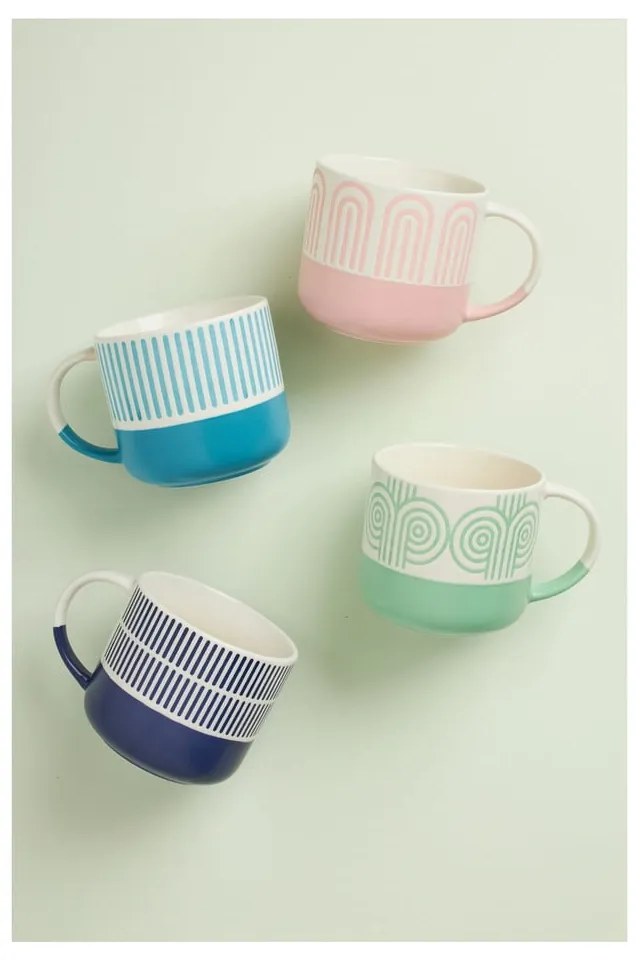 Rózsaszín porcelán bögre 400 ml Arches – Maxwell & Williams