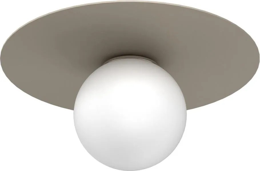 Mennyezeti lámpa FLAT 1xE27/15W/230V Ø 35 cm bézs
