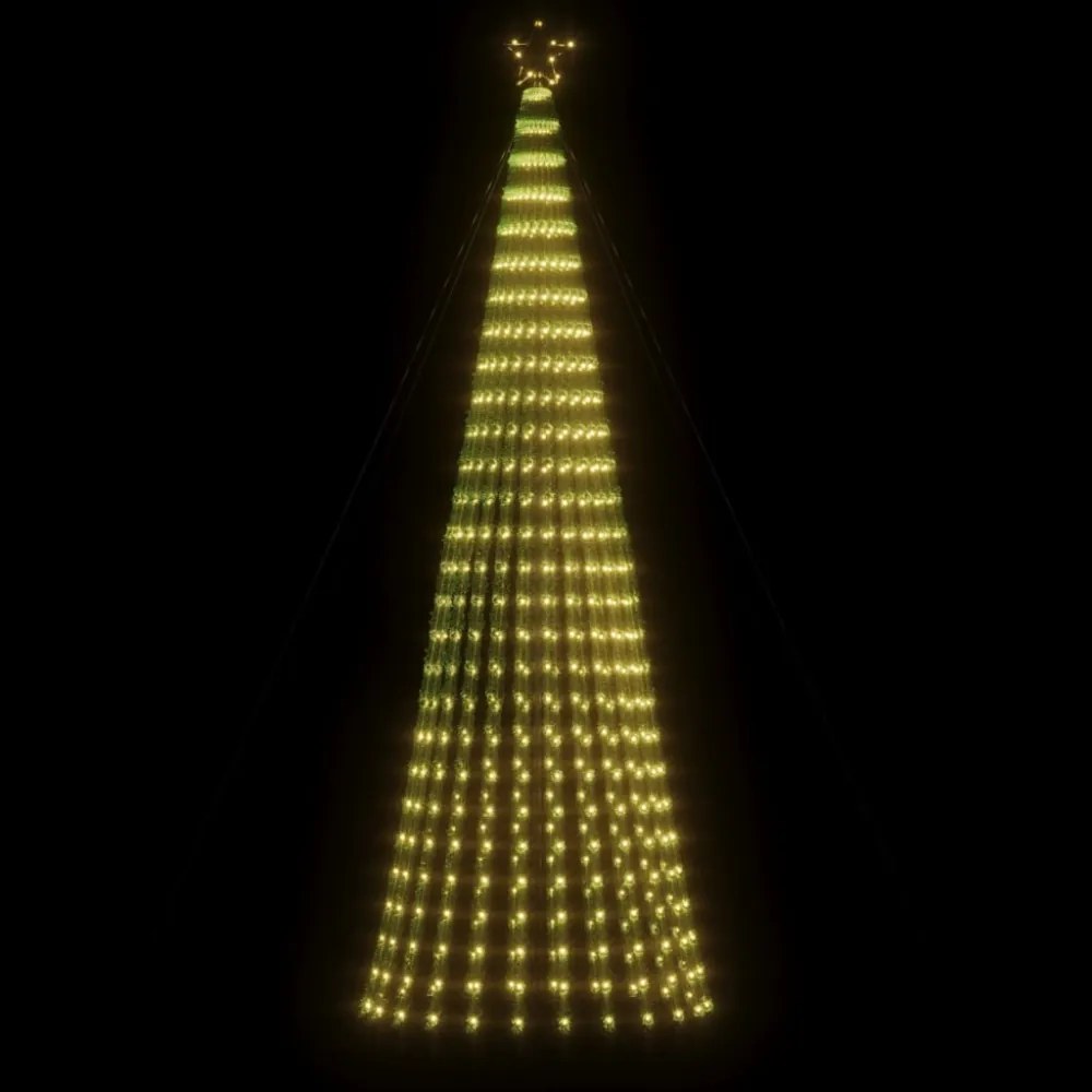 meleg fehér LED karácsonyfa 688 LED 300 cm