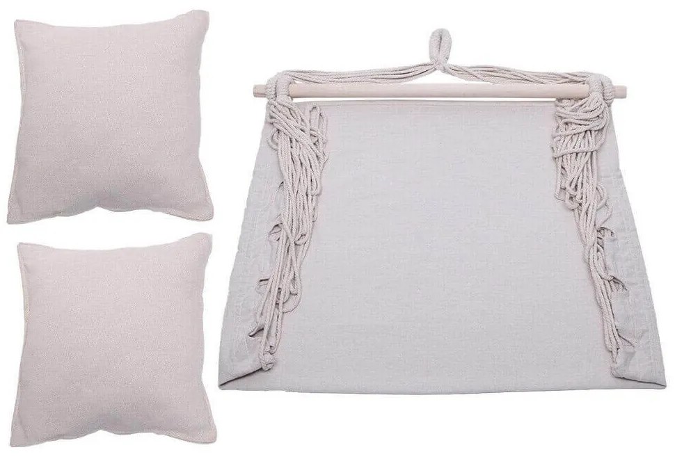 Függőszék párnával-törtfehér