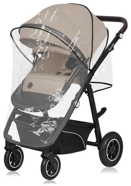 Lionelo - BIANKA 3 az 1-ben kombinált babakocsi, bézs homok