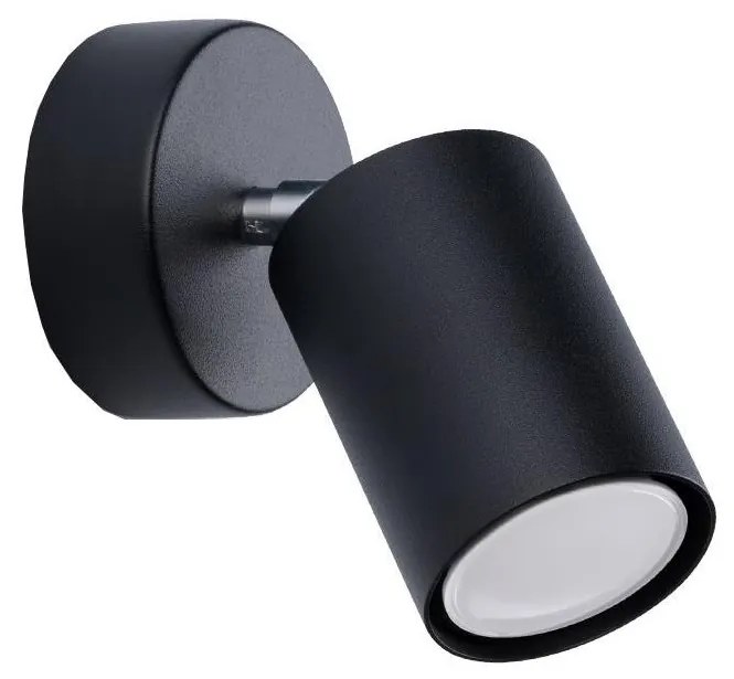 Sollux SL.1126 - Fali spotlámpa LEMMI 1xGU10/40W/230V fekete