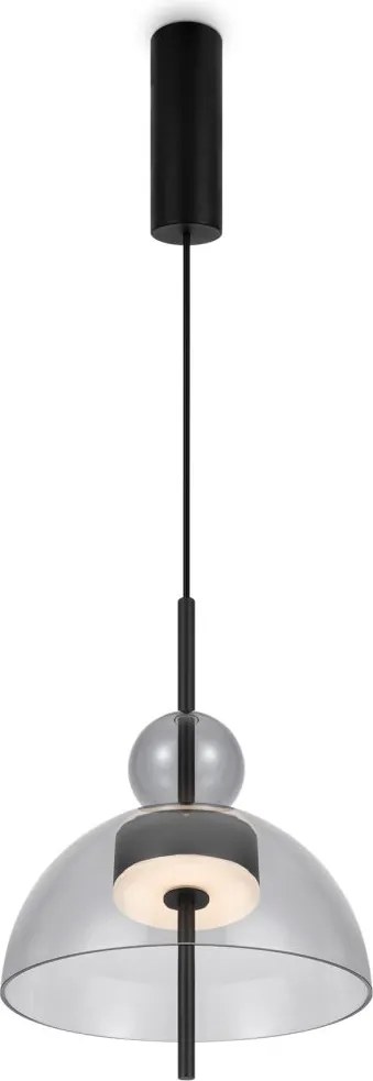 Maytoni modern függeszték bangkok fekete szürke mymod185pl-l11b3k1