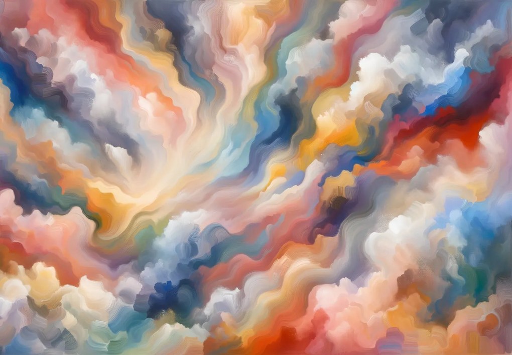 Fotótapéta - Színes köd (147x102 cm)