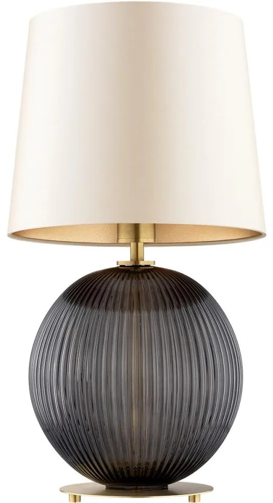 Argon 8538 - Asztali lámpa HAMILTON 1xE27/15W/230V krémes/fekete