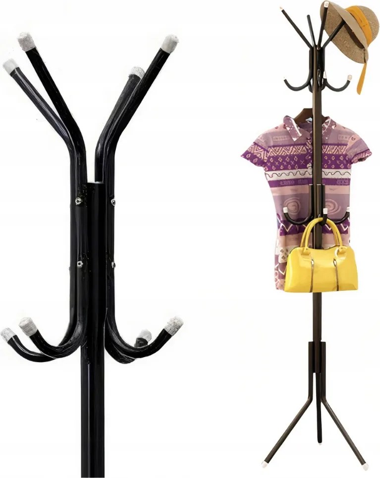 Ruhaakasztó Kabát Álló Padló Állvány Loft 175 CM