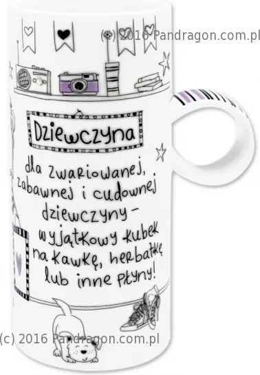 Slim Bögre Egy Őrült Vicces Lánynak