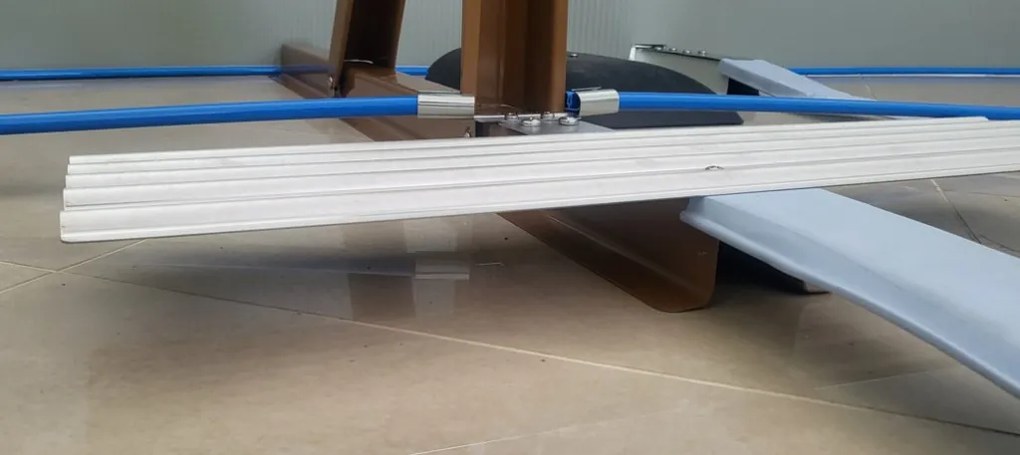 Pontaqua Family Pool ovális 4,9x3,6x1,2 fehér, 0,4mm PVC fólia, 2 gégecső, szkimmerrel, befúvóval