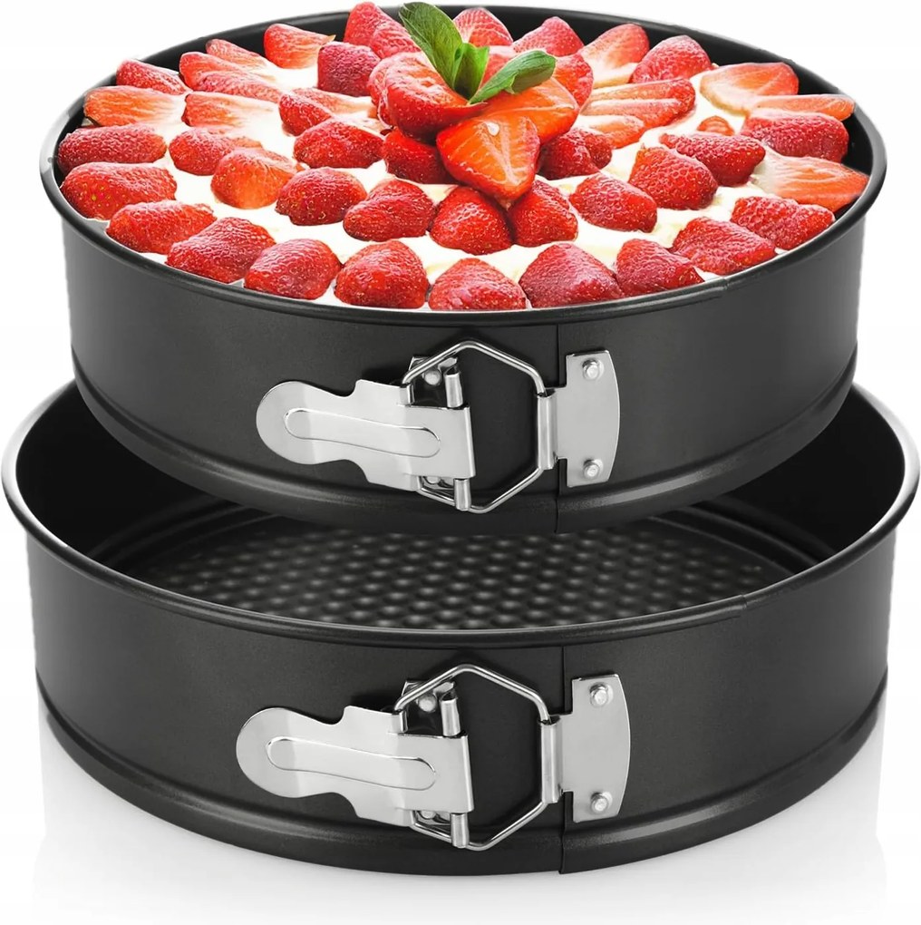 Tortaforma Kerek 2 db 24 26 cm Tortaforma