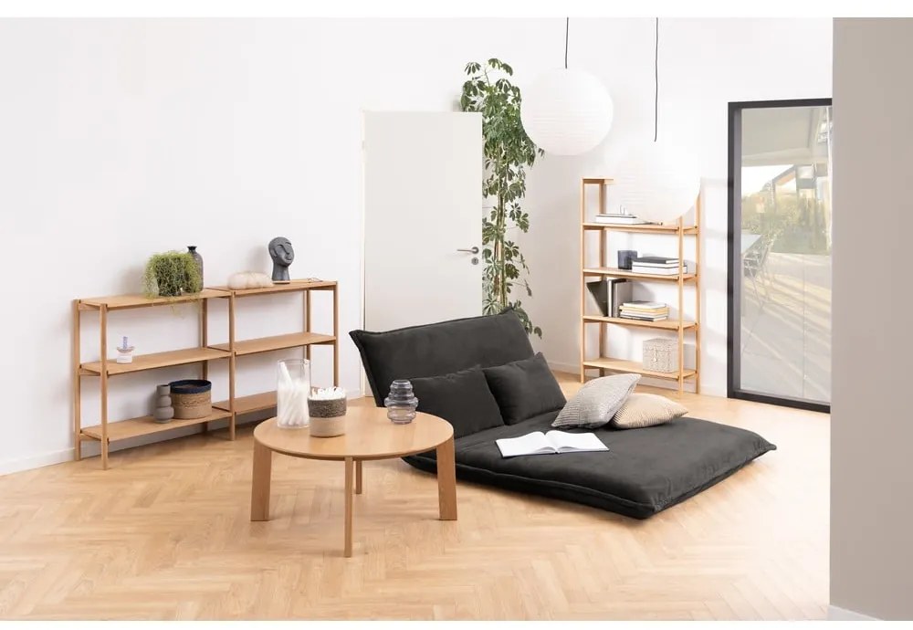 Braidwood könyvespolc tölgyfa dekorral, 86 x 160 cm - Actona