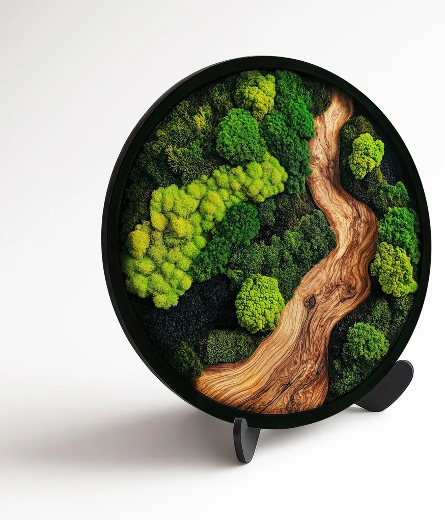 DUBLEZ | Moha és fa utánzatú kép – Shizuka