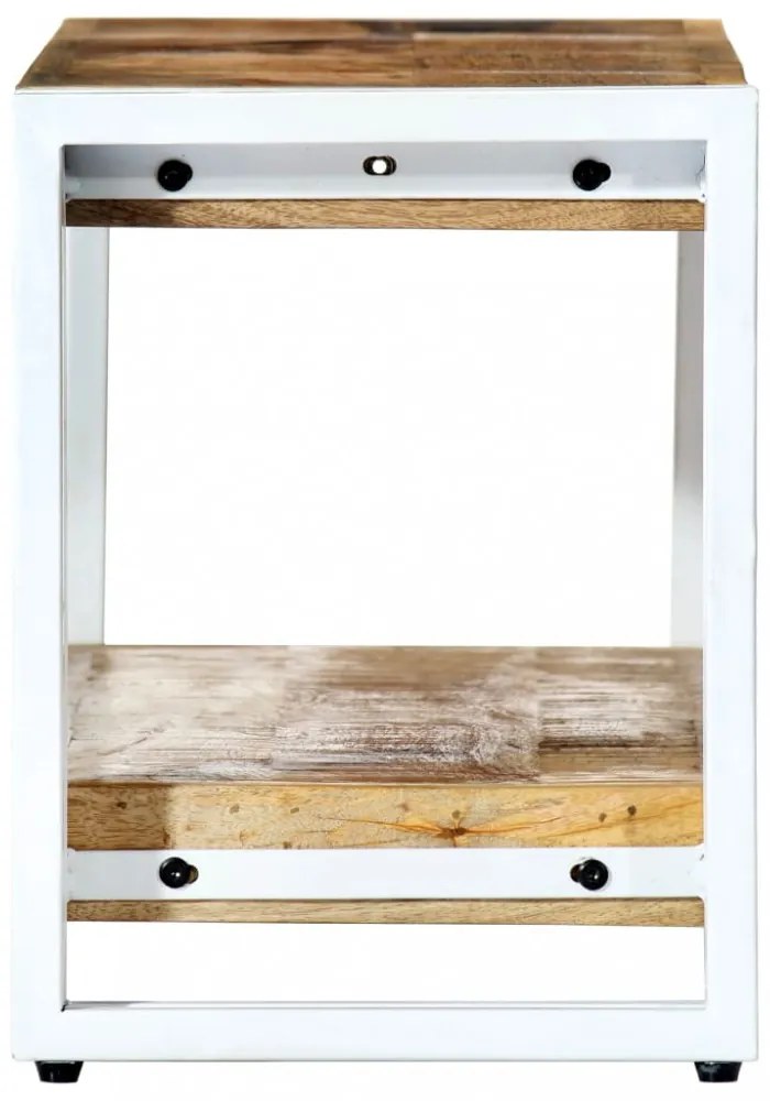 tömör mangófa TV-szekrény 90 x 30 x 40 cm