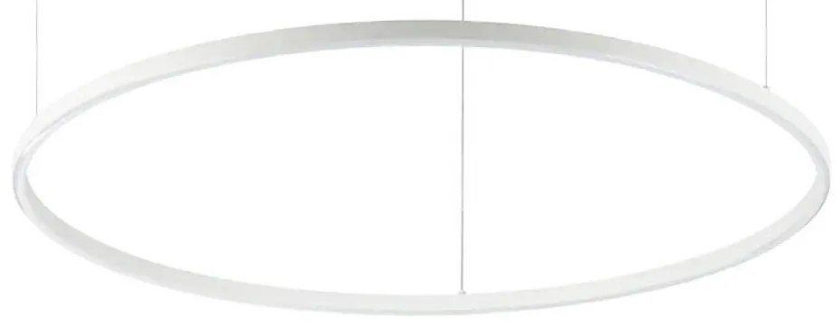 Ideal Lux - ORACLE SLIM LED kábeles csillár, 53W, 230V, 2700K, átmérő 90 cm, fehér