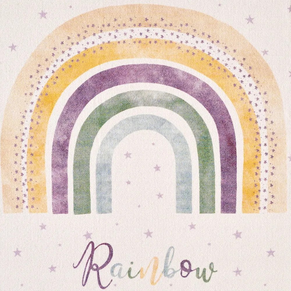 Krémszínű gyerek szőnyeg 80x120 cm Play – Ayyildiz Carpets