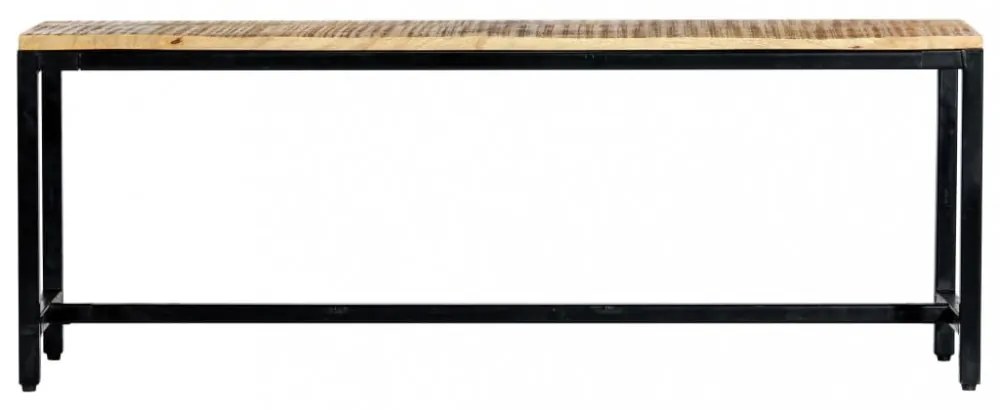 tömör, nyers mangófa étkezőpad 120 cm