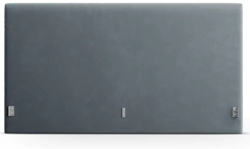 Világoskék kárpitozott ágytámla 150,5x100 cm Remo – Micadoni