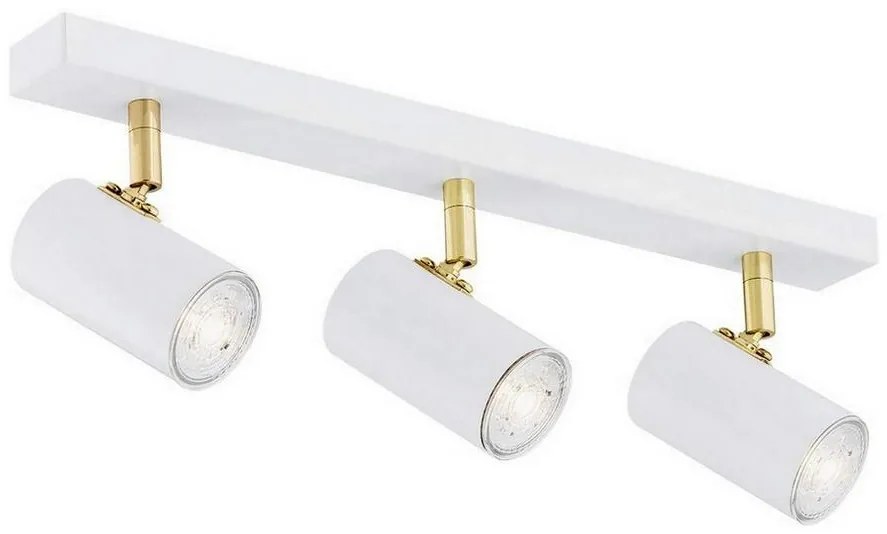 Argon 1475 - Spotlámpa LAGOS 3xGU10/5W/230V fehér/arany