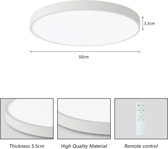 Brilagi-LED Dimmelhető lámpatest POOL SMART LED/60W/230V 50 cm Wi-Fi Tuya+távirányító fehér