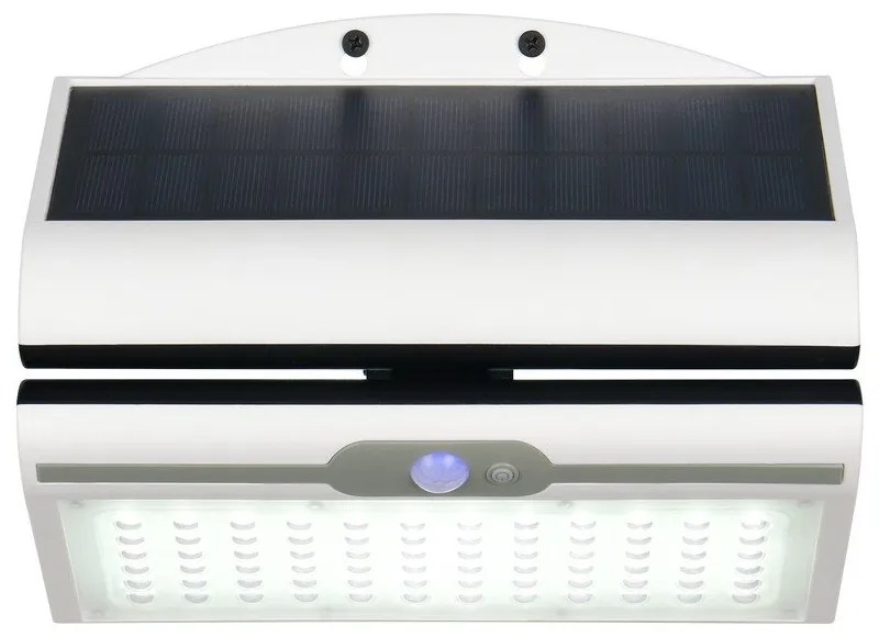 Napelemes LED fali kültéri lámpa (magasság 18,5 cm) Macapa – Reality